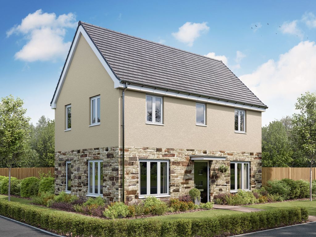2 bed semi-detached house for sale"The Deepdale" at Kerdhva Treweythek, Newquay TR8