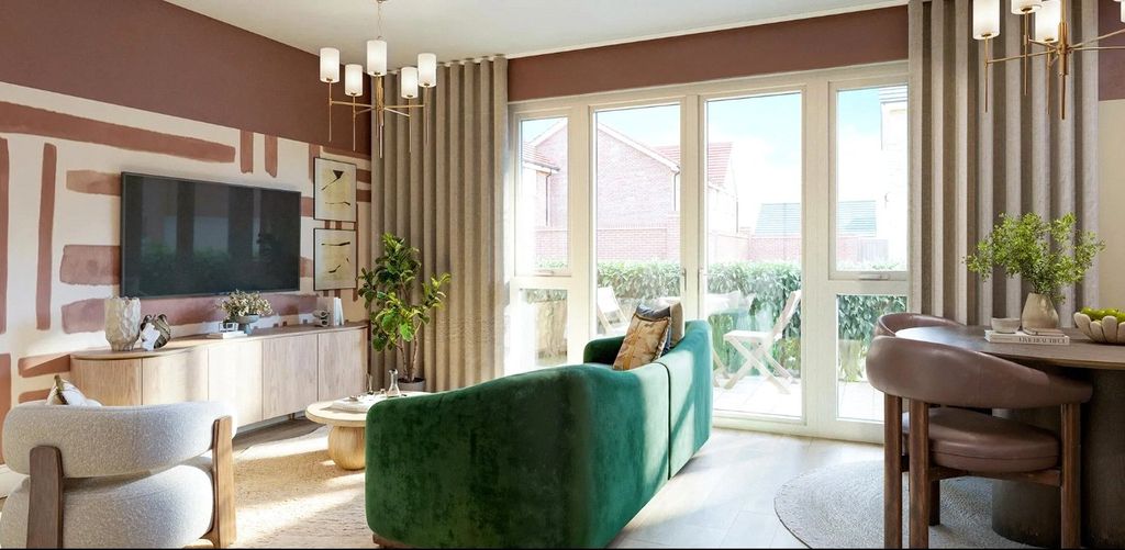2 bed flat for salePlot 111 - Eastbrook Village, Milton Keynes, Buckinghamshire MK16 photo 3