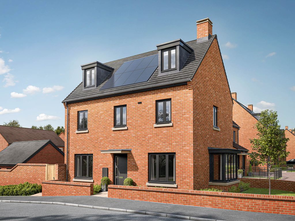 Additional image 2 of 4 bed detached house for sale"The Blakesley Corner" at Hanafey Way, Northampton NN5