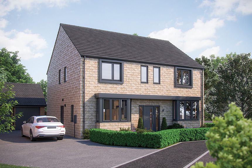 5 bed detached house for sale"The Lime" at Hollingworth Road, Littleborough OL15