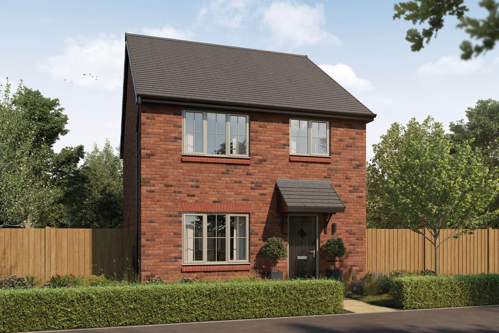 3 bed detached house for sale"The Ribble" at Rush Green Road, Lymm WA13