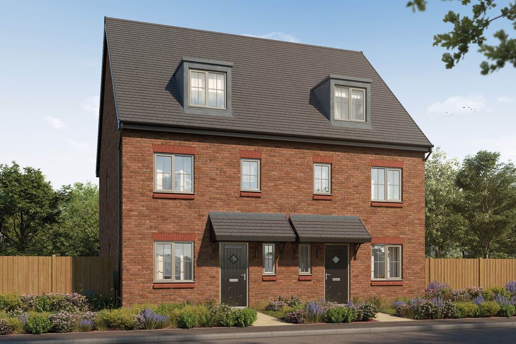 4 bed semi-detached house for sale"The Aire" at Rush Green Road, Lymm WA13