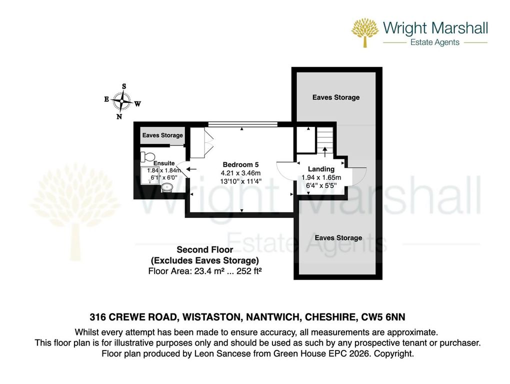 Additional image 54 of 6 bed detached house for saleCrewe Road, Nantwich, Cheshire CW5