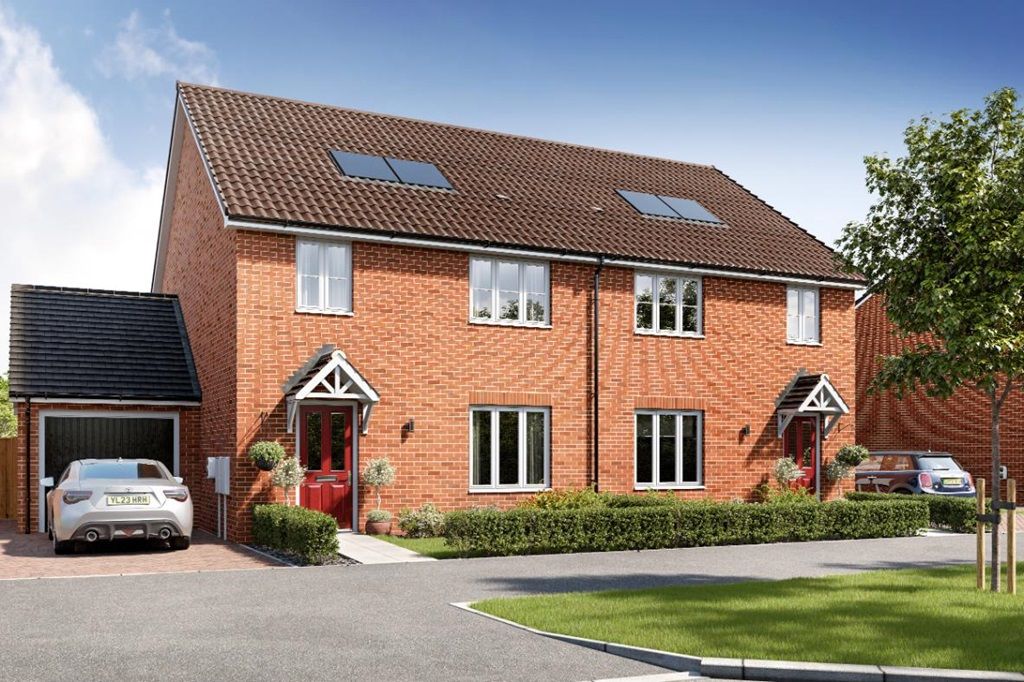 4 bed semi-detached house for sale"The Huxford - Plot 610" at Handley Gardens, 8 Stirling Close, Maldon CM9