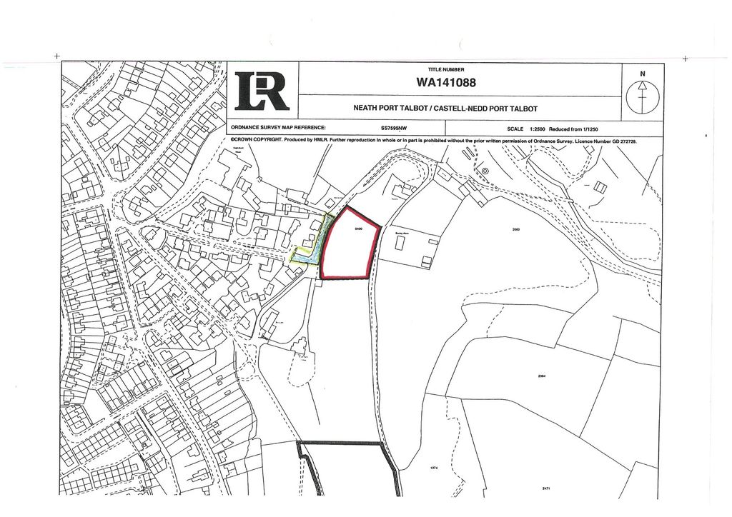 Land for saleEaglesbush Valley, Neath, Neath Port Talbot. SA11