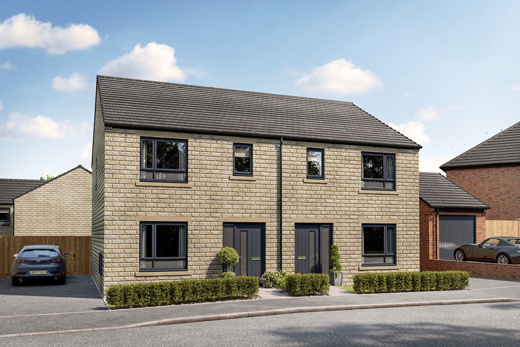 3 bed semi-detached house for sale"The Eynsford - Plot 359" at Frobisher Meadows, Station Road, Altofts WF6