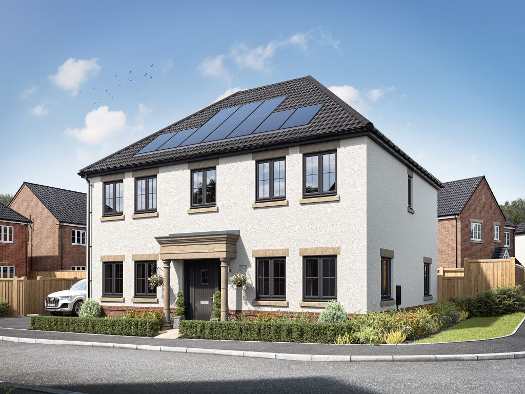 5 bed detached house for sale"The Portland" at Northampton Road, Market Harborough LE16