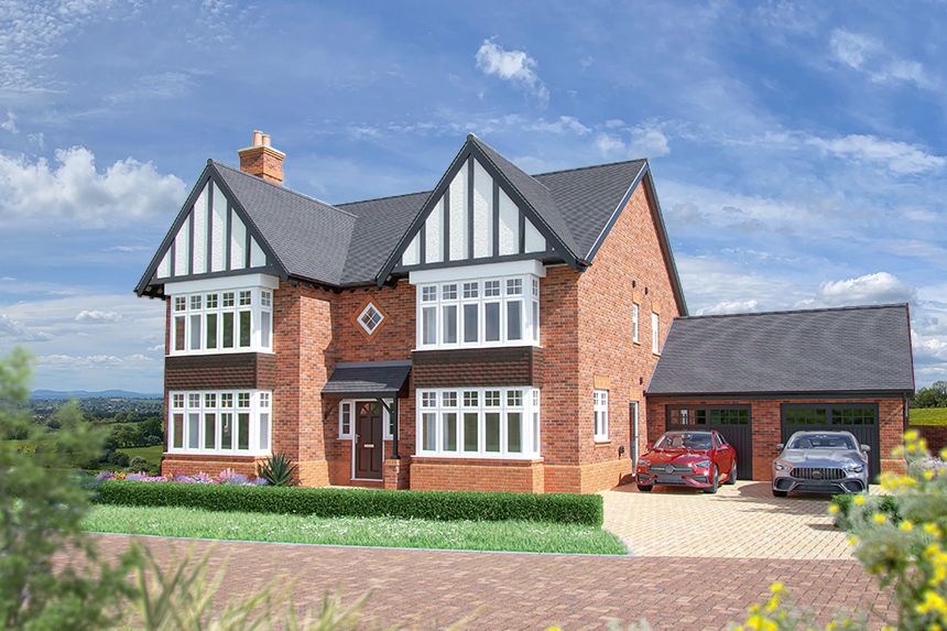5 bed detached house for sale"The Oak" at Broadnook Garden Village, Leicester LE7