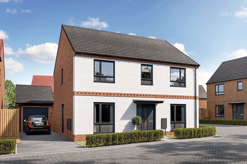 4 bed detached house for sale"The Rightford - Plot 27" at Frobisher Meadows, Station Road, Altofts WF6