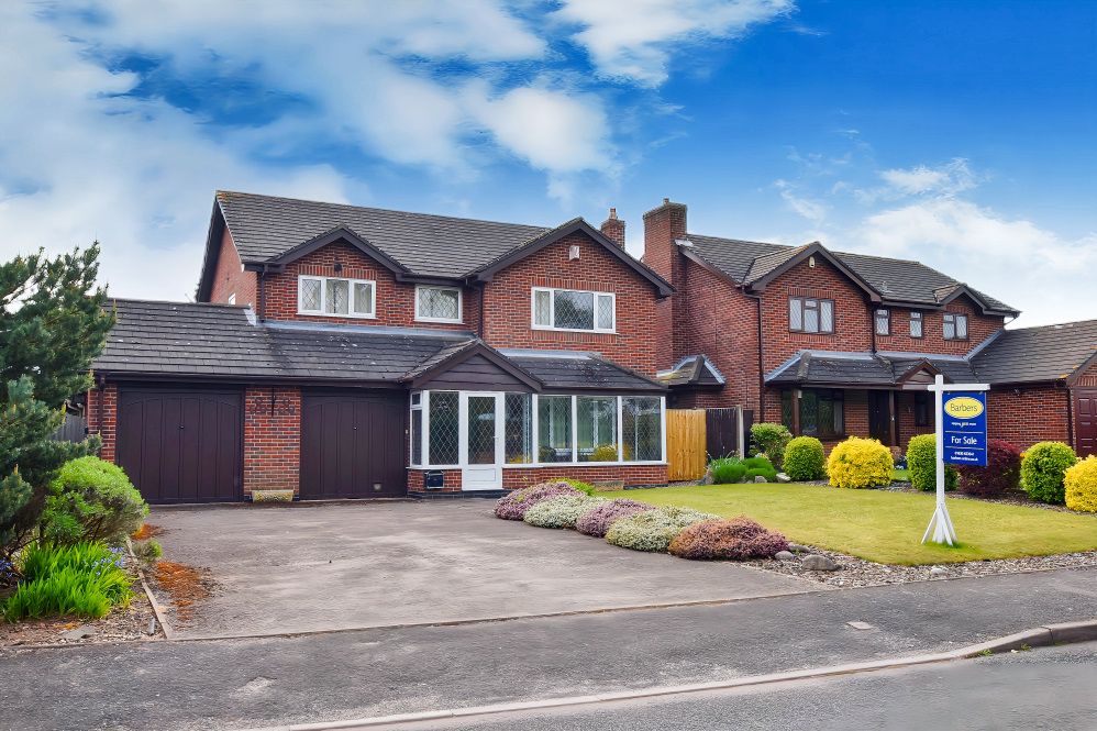 4 bed detached house for saleWordsworth Drive, Market Drayton TF9