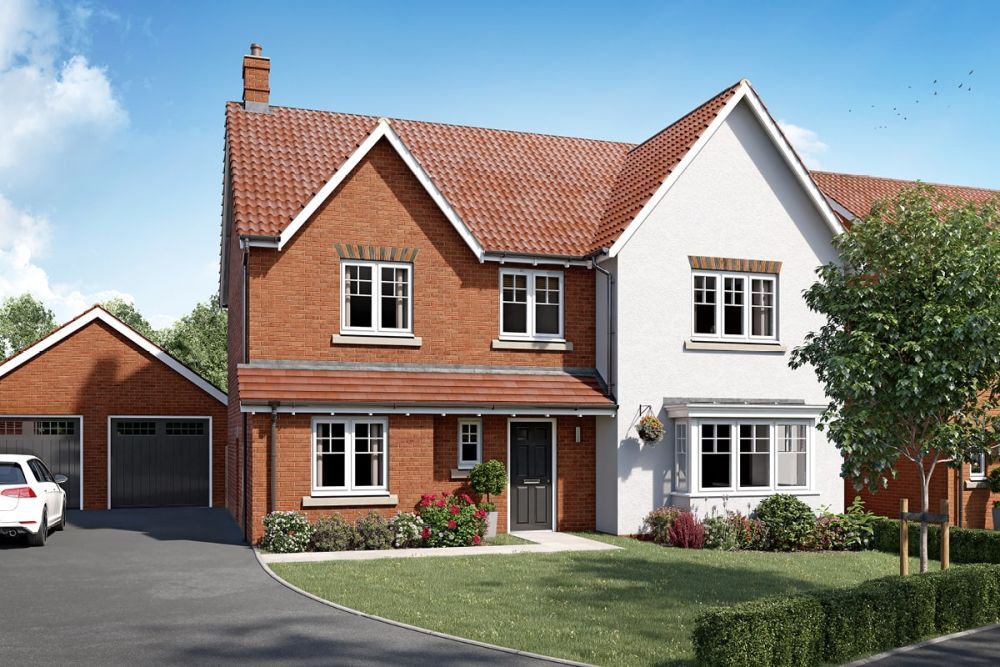 4 bed detached house for sale"The Salcombe" at Crest Nicholson Sales Office, Ludlow SY8