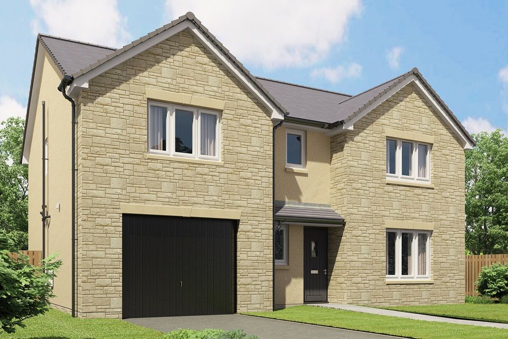 5 bed detached house for sale"The Wallace - Plot 764" at Greenlaw Mains, Off Belwood Road, Penicuik EH26
