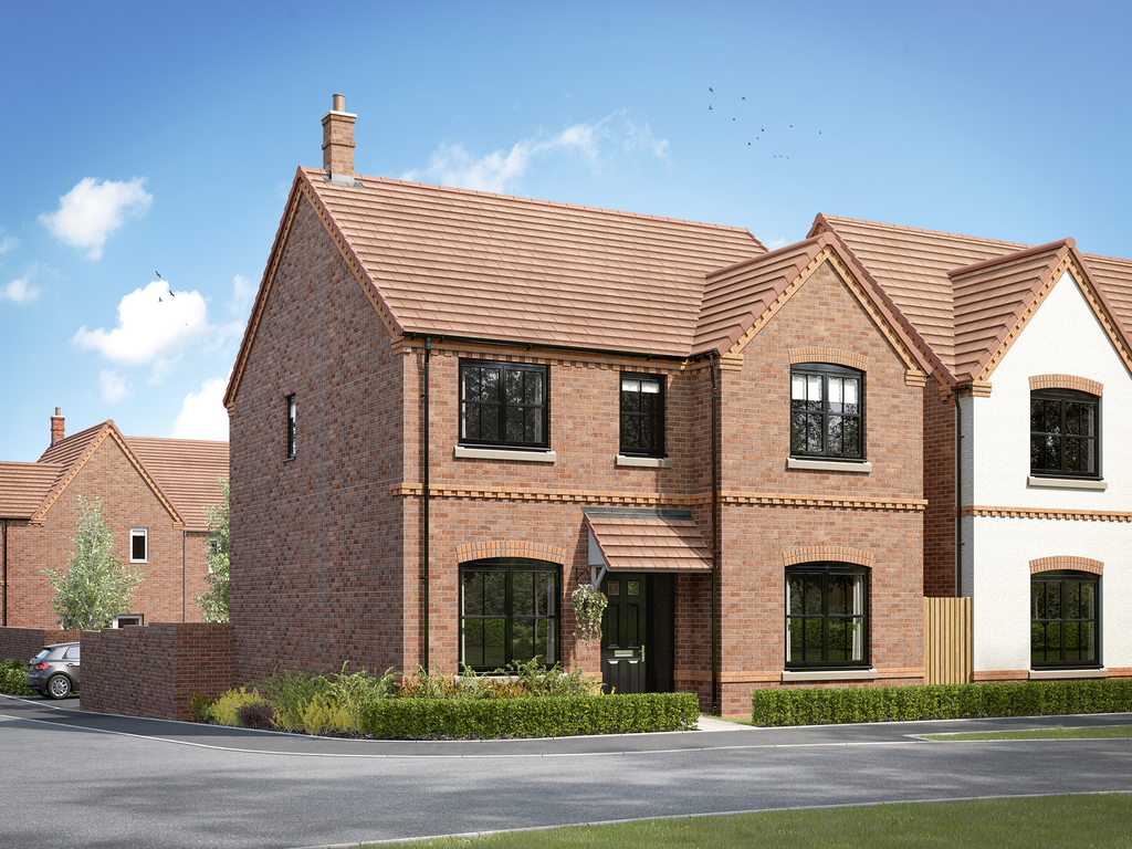 4 bed detached house for sale"The Landcombe" at Cricket Lane, Lichfield WS14