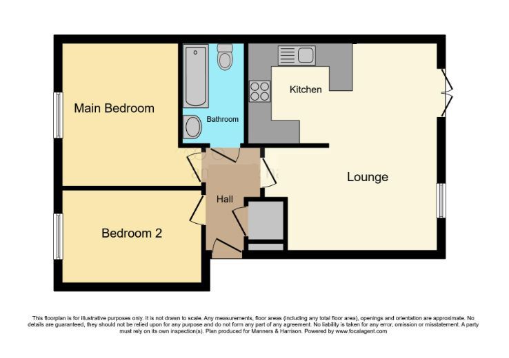 2 bed flat for saleWarren Road, Hartlepool TS24 photo 2