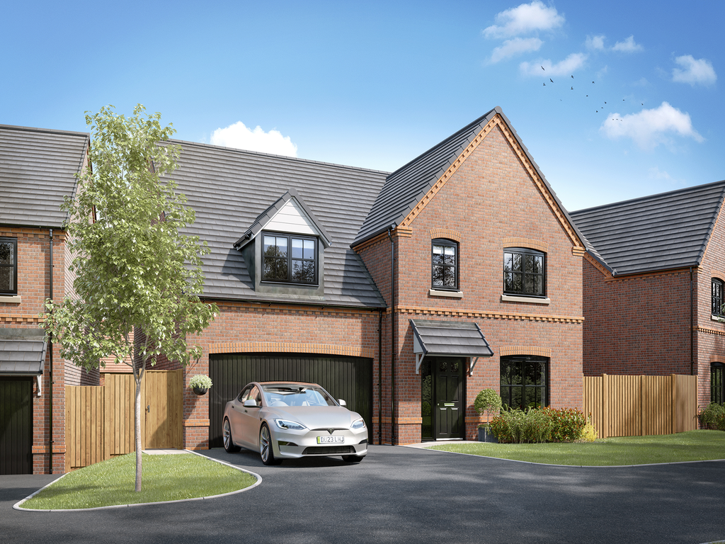 5 bed detached house for sale"The Walcott" at Cricket Lane, Lichfield WS14