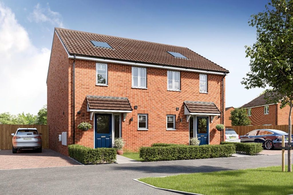 2 bed semi-detached house for sale"The Ashenford - Plot 612" at Handley Gardens, 8 Stirling Close, Maldon CM9