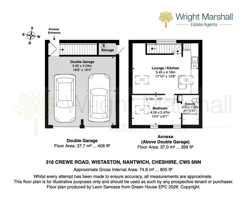Additional image 55 of 6 bed detached house for saleCrewe Road, Nantwich, Cheshire CW5