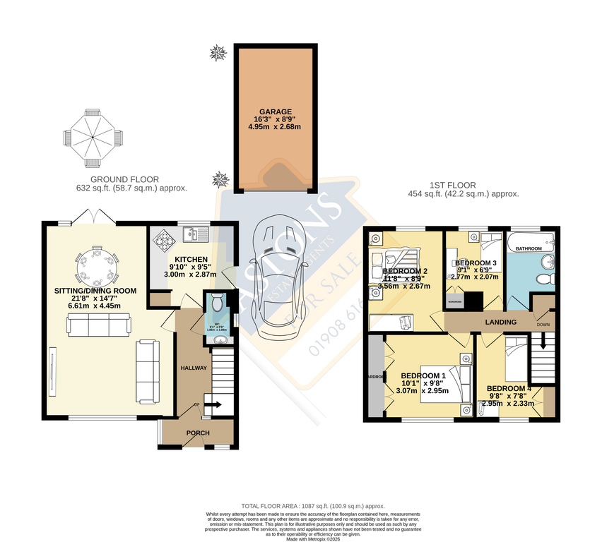 Additional image 20 of 4 bed detached house for saleThurne Close, Newport Pagnell MK16