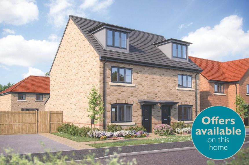 3 bed semi-detached house for sale"The Tulip" at Foxrush Walk, Sales And Marketing Suite, Redcar TS10