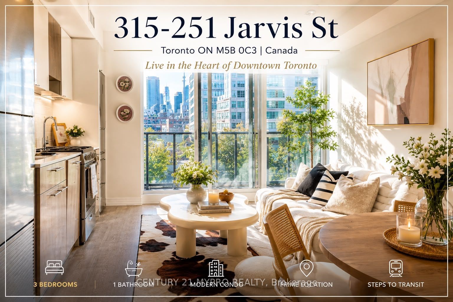 315-251 Jarvis Street, Toronto, ON, M5B 0C3