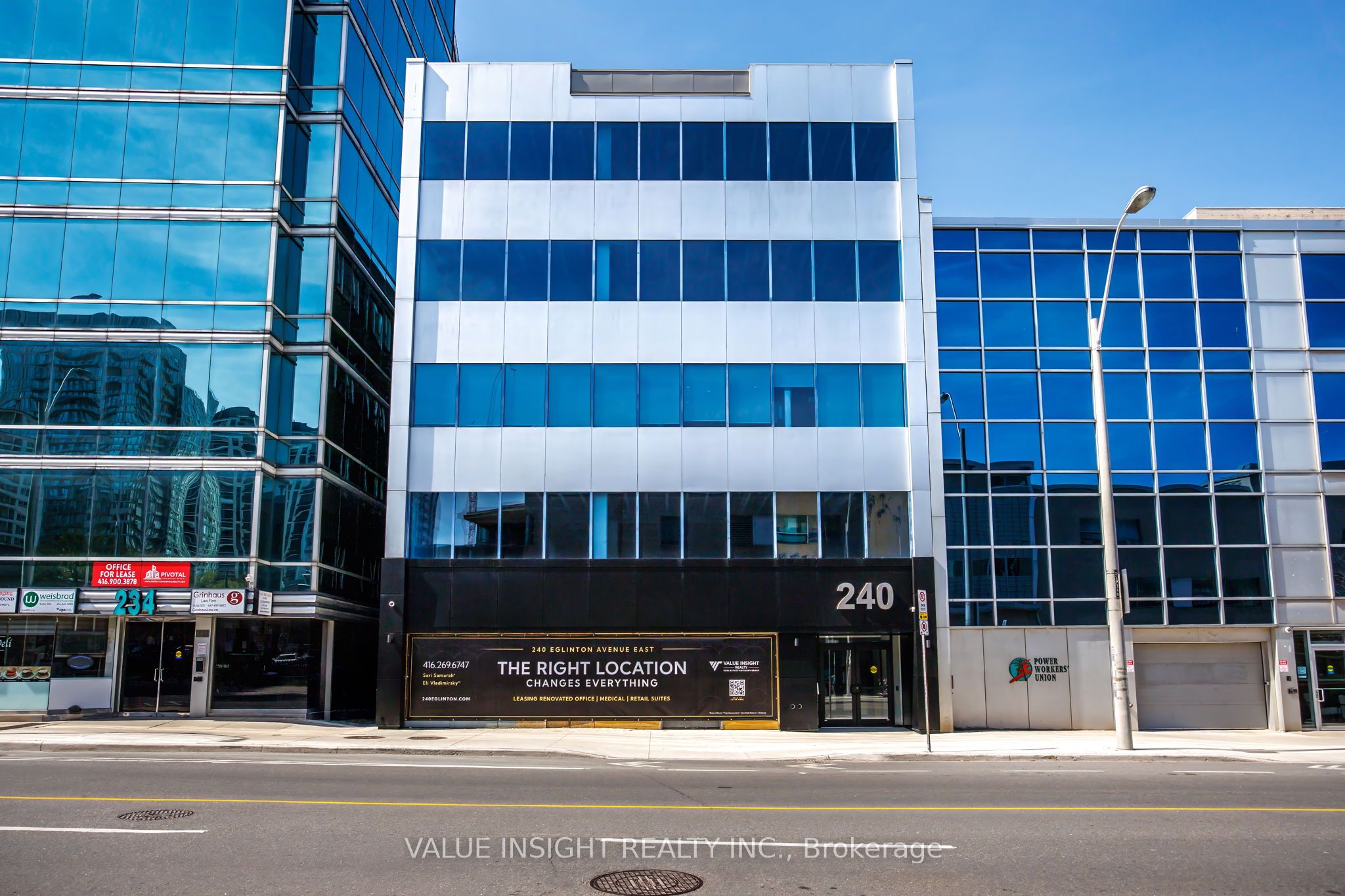 GL-240 Eglinton Avenue E, Toronto, ON, M4P 1K8