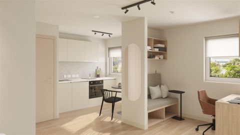 Gibson Street, Glasgow G12, Studio to rent