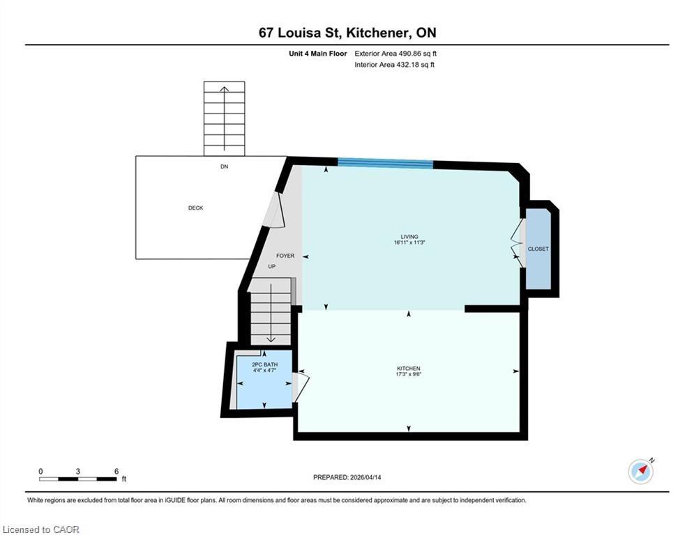 D-67 Louisa Street, Kitchener, ON, N2H 5L9