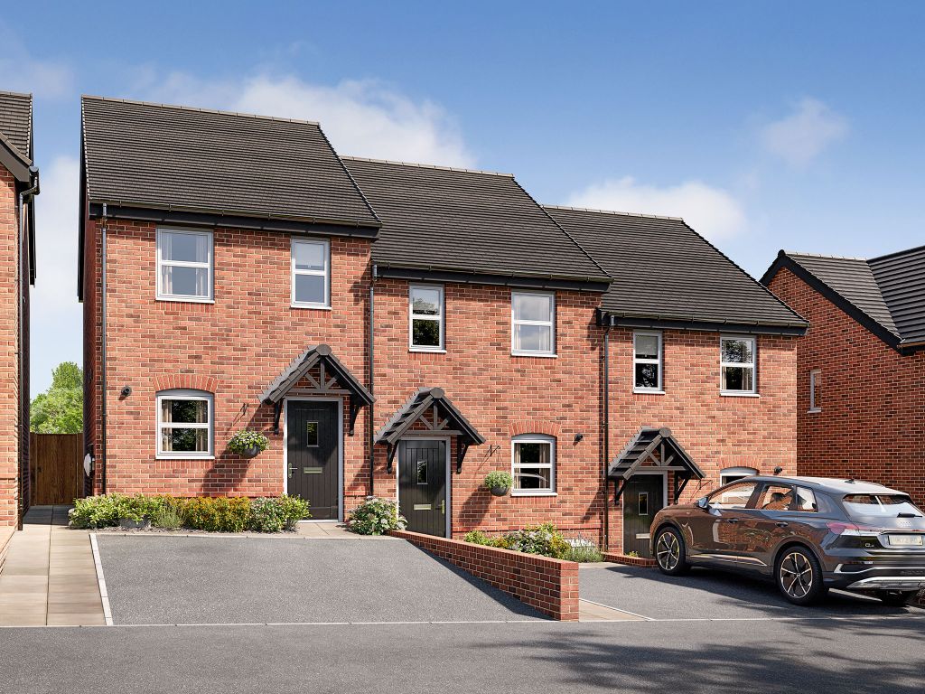 2 bed end terrace house for sale"The Alnmouth" at Brockhill, Redditch B97