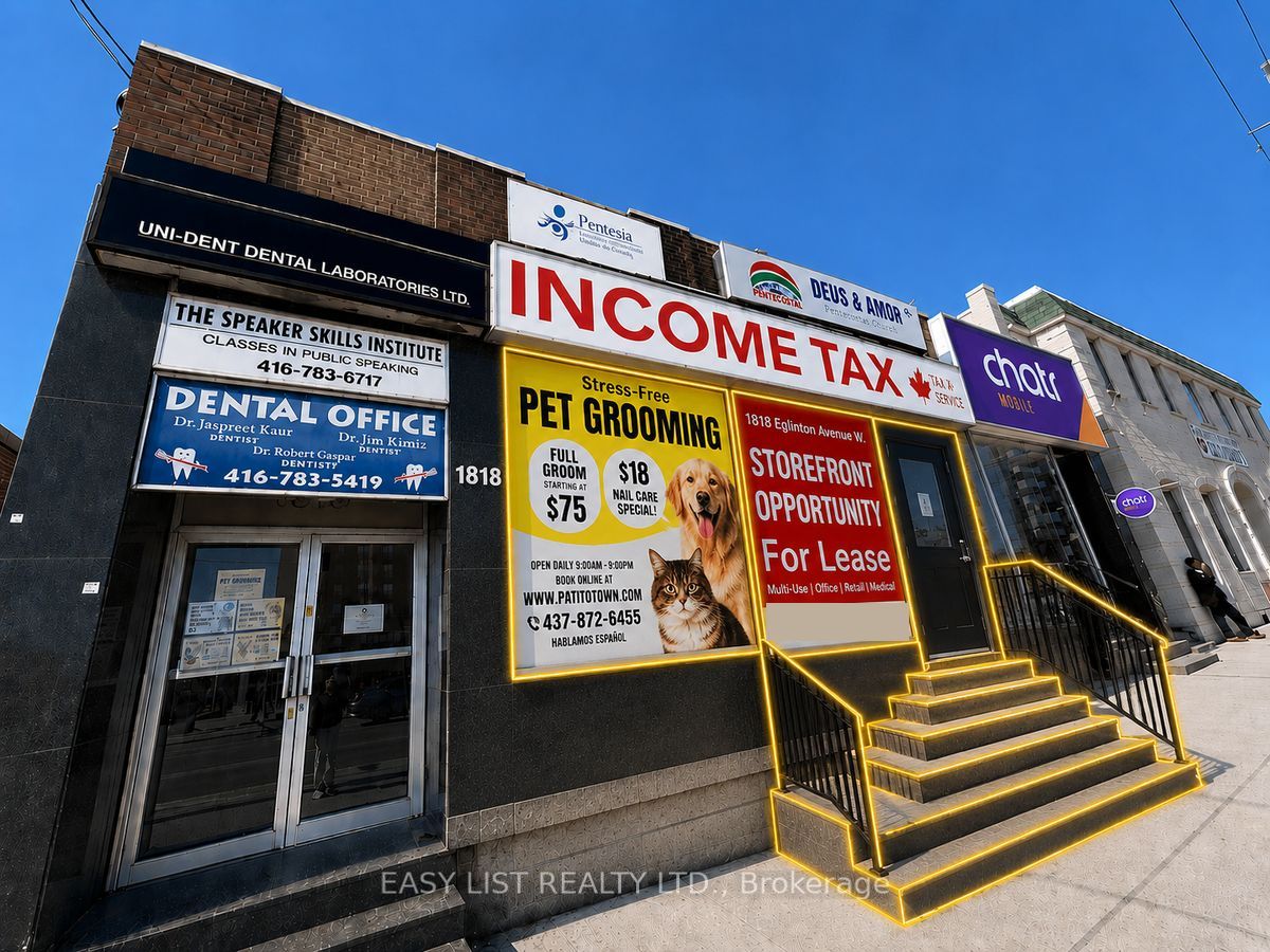 1-1818 Eglinton Avenue W, Toronto, ON, M6E 2H6