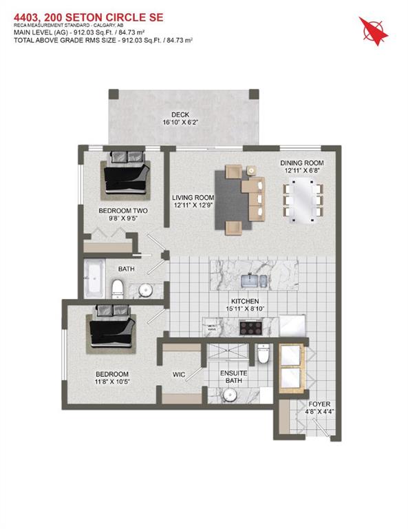 4403-200 Seton Circle SE, Calgary, AB, T3M 3P7 photo 3