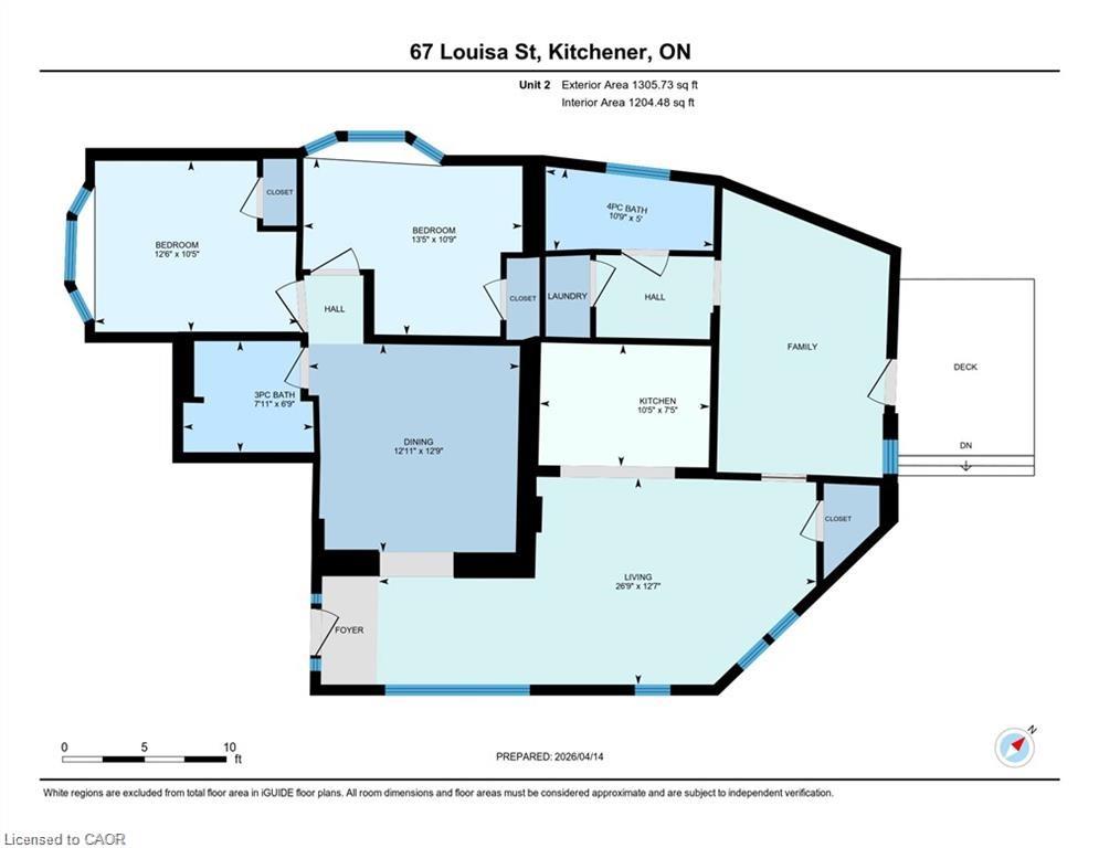 B-67 Louisa Street, Kitchener, ON, N2H 5L9