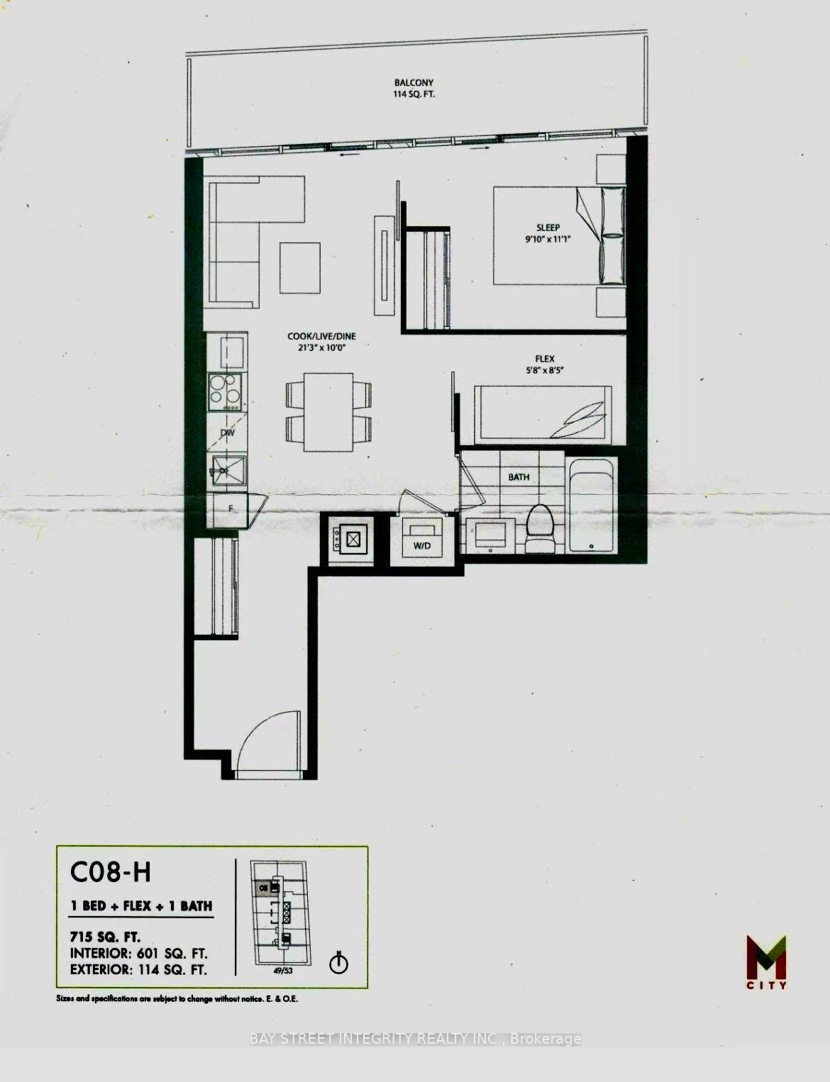 Additional image 3 of 4908-3900 Confederation Parkway, Mississauga, ON, L5B 0M3