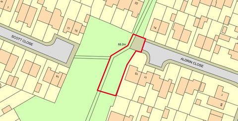 Land Adjacent To 15 Aldrin Close, Nottingham, Nottinghamshire NG6, Land for sale