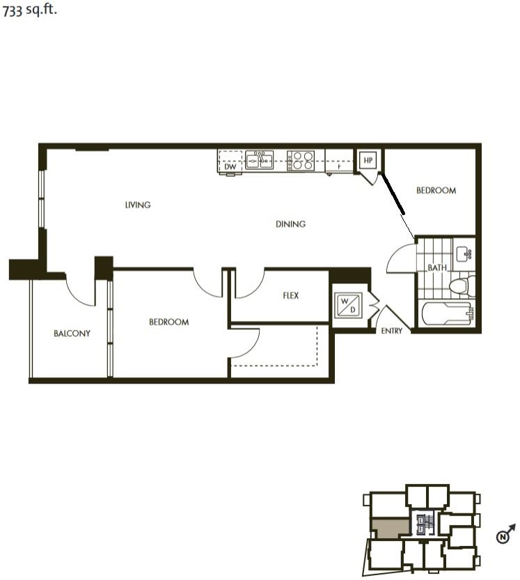 Additional image 3 of 709-1009 Harwood Street , Vancouver, BC, V6Z 1Z7