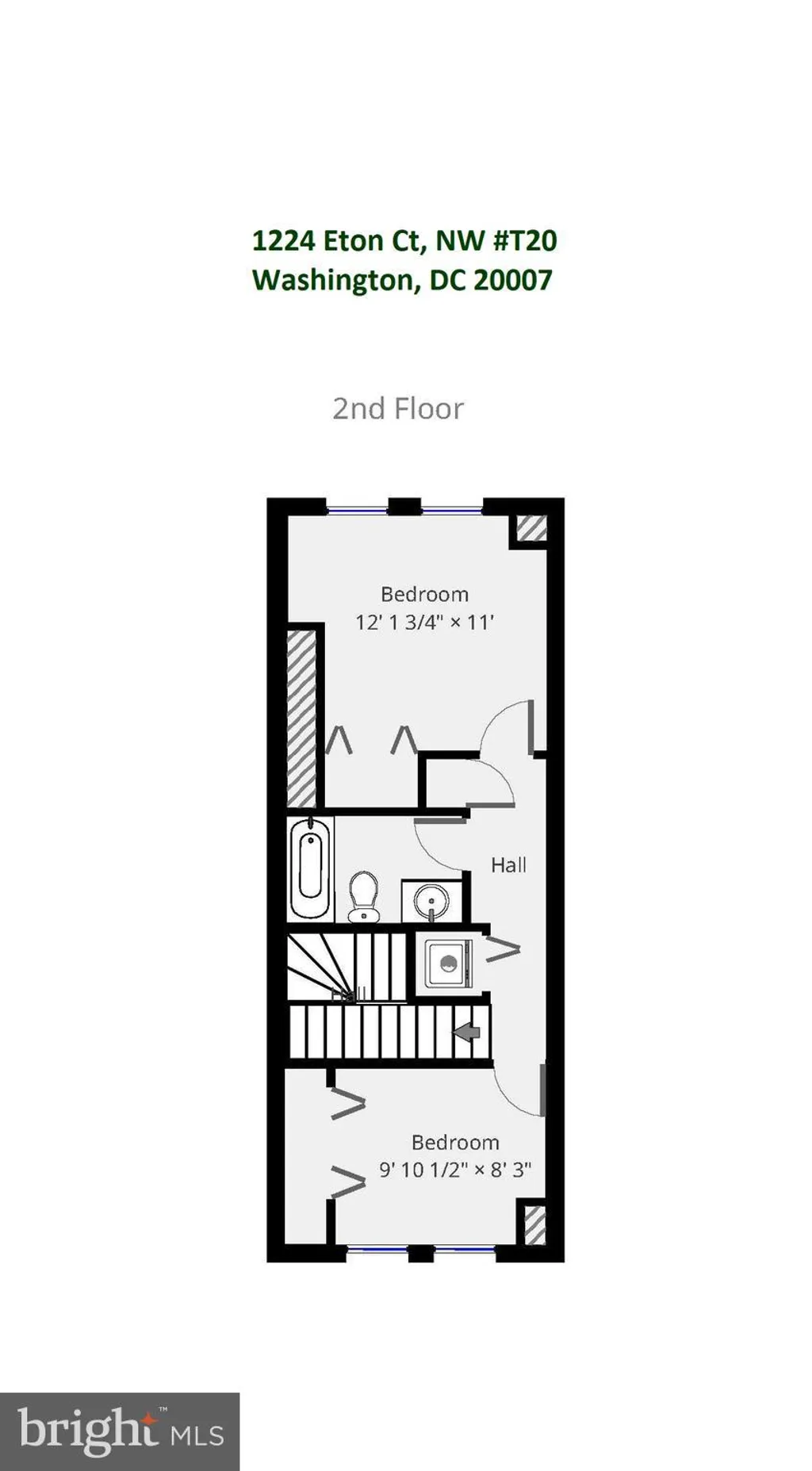 1224 Eton Court NW Unit T20, Washington, DC 20007