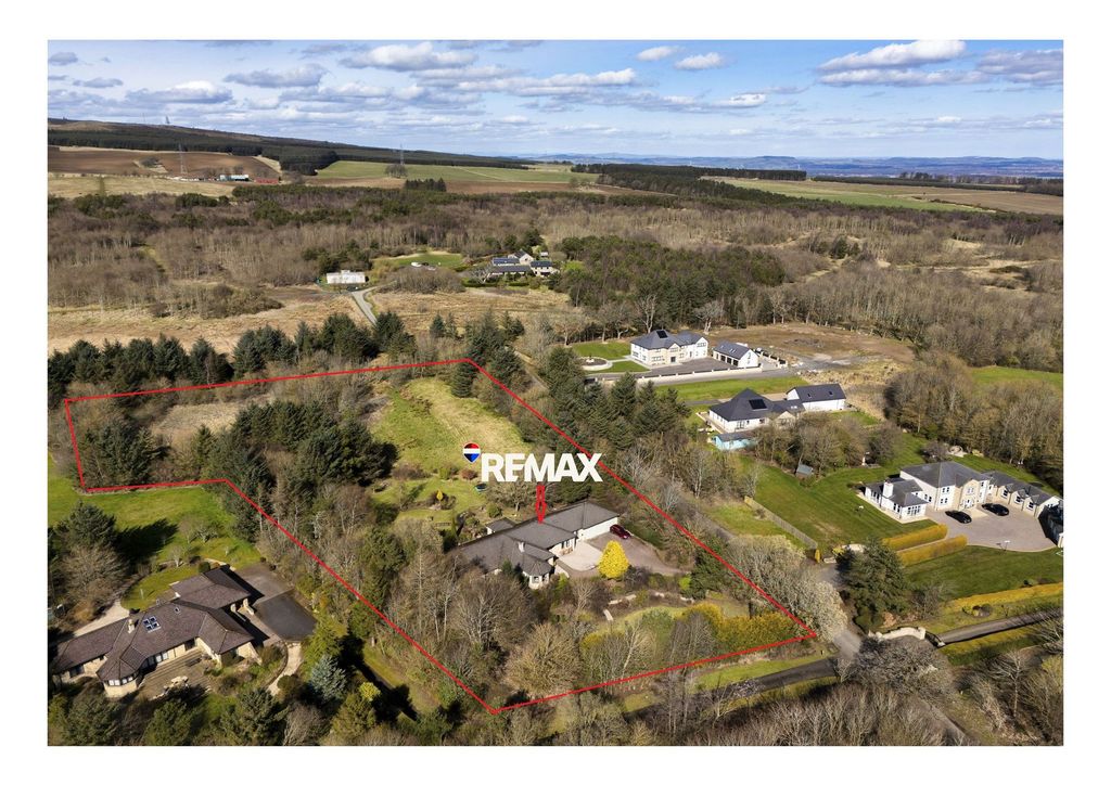 5 bed detached bungalow for sale"Hillcrest", Formonthills, Benvane Road, Glenrothes KY6