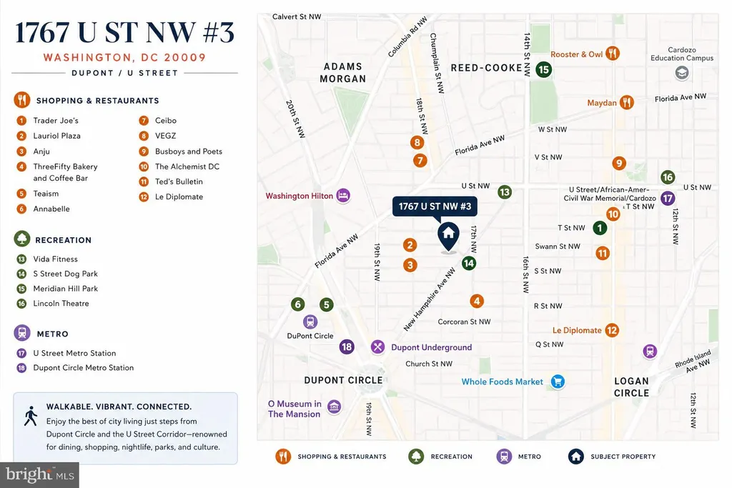 1767 U Street NW Unit 3, Washington, DC 20009