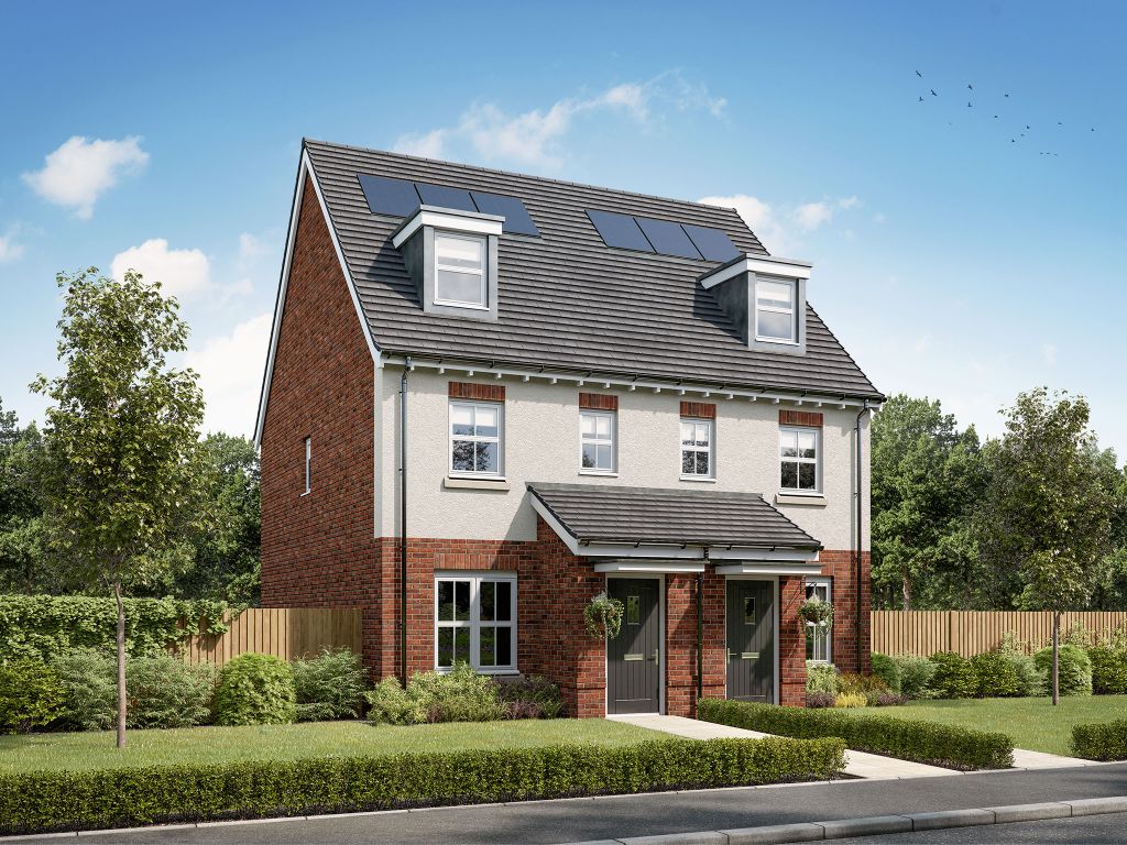 3 bed semi-detached house for sale"The Saunton" at Dutchman Way, Bessacarr, Doncaster DN4