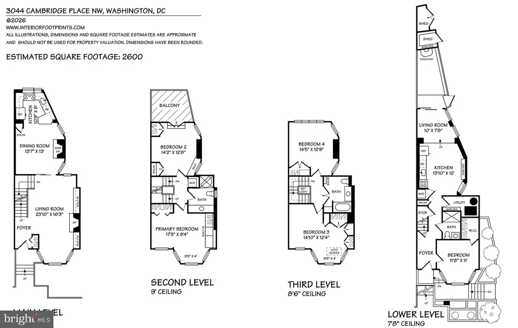 3044 Cambridge Place NW, Washington, DC 20007