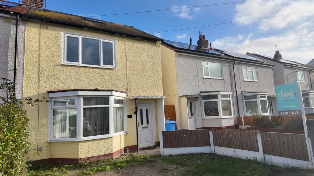 2 bed semi-detached house for saleFoel View Road, Rhyl LL18