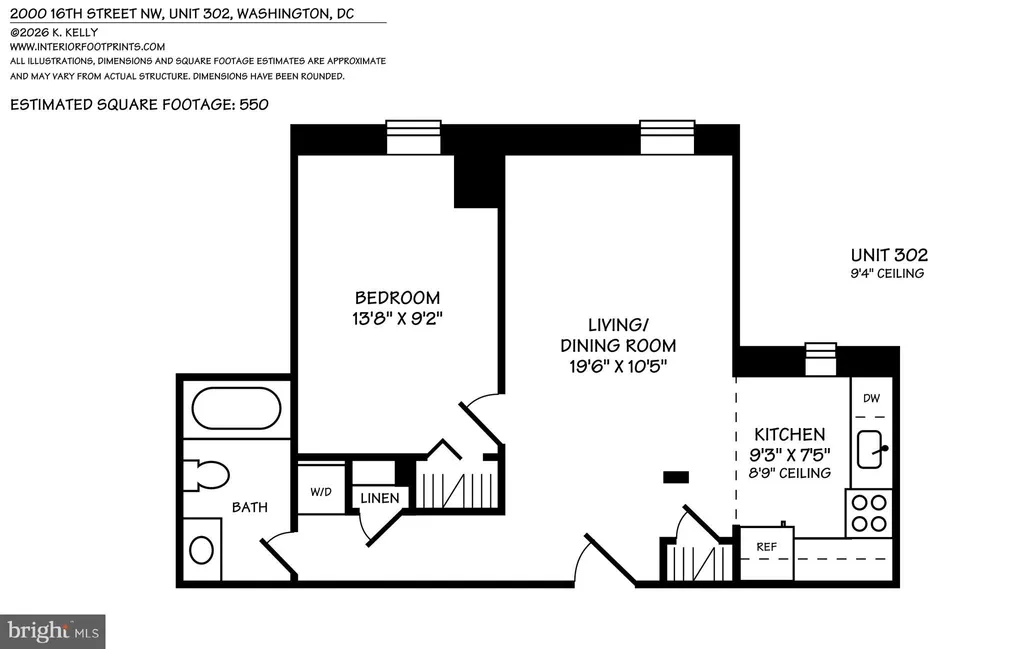 2000 16th Street NW Unit 302, Washington, DC 20009