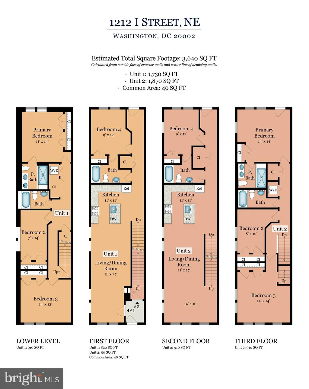 1212 I Street NE Unit B, Washington, DC 20002