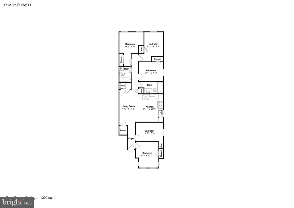 1712 3rd Street NW Unit 1, Washington, DC 20001