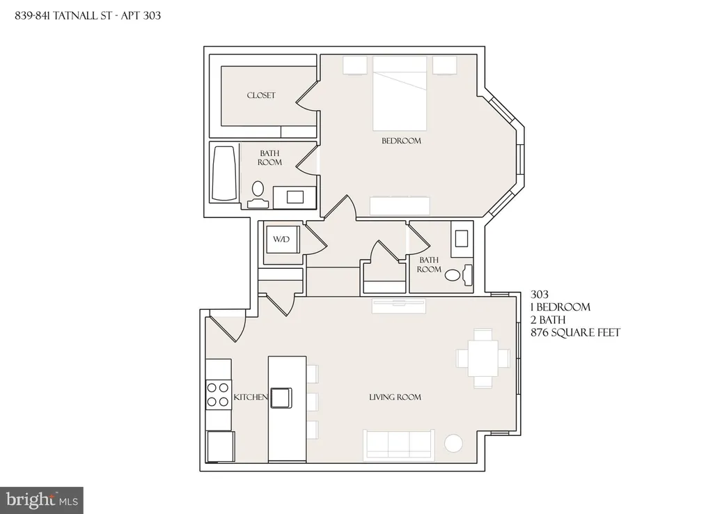 839 N Tatnall Street Unit 303, Wilmington, DE 19801