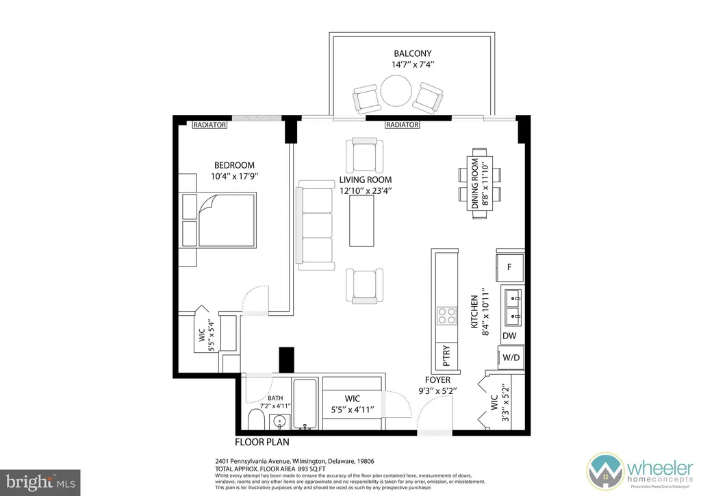 2401 Pennsylvania Avenue Unit 715, Wilmington, DE 19806