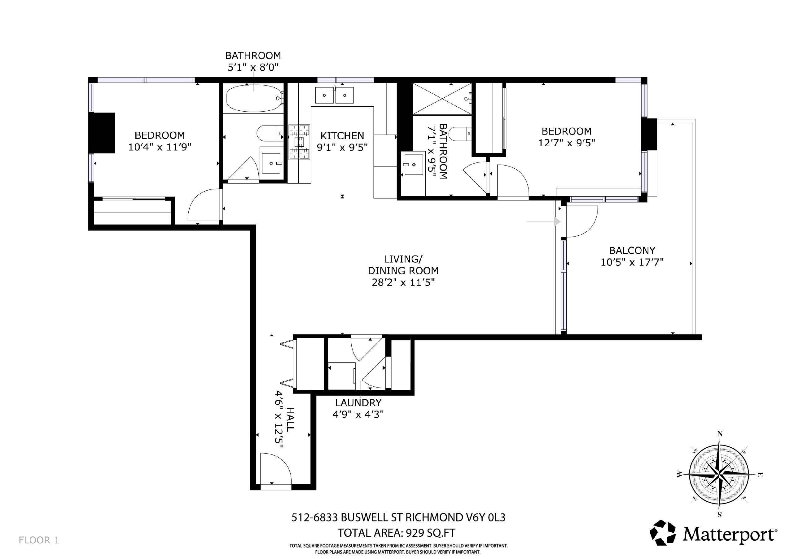 512-6833 Buswell Street, Richmond, BC, V6Y 0L3