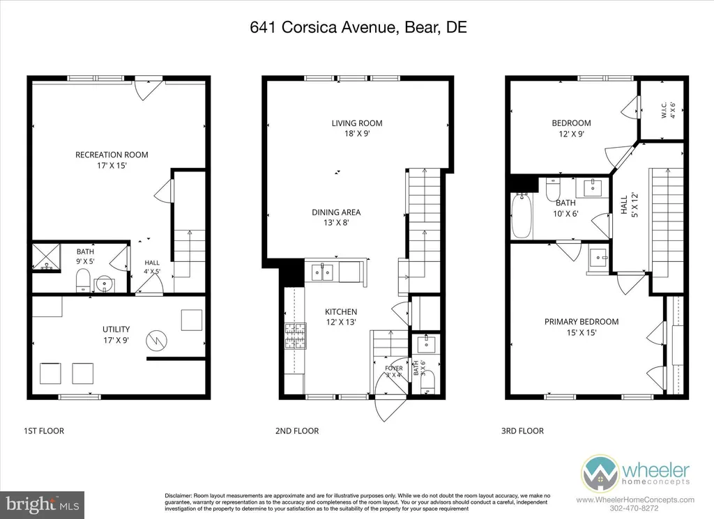 641 Corsica Avenue, Bear, DE 19701