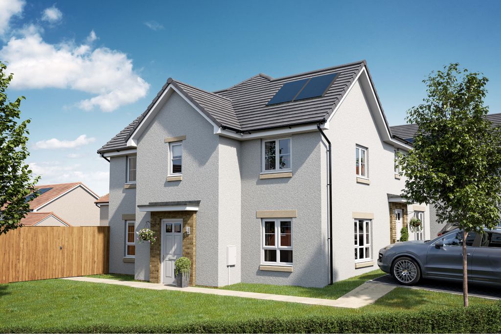 3 bed end terrace house for sale"Abergeldie" at Cairneyhill Road, Crossford, Dunfermline KY12