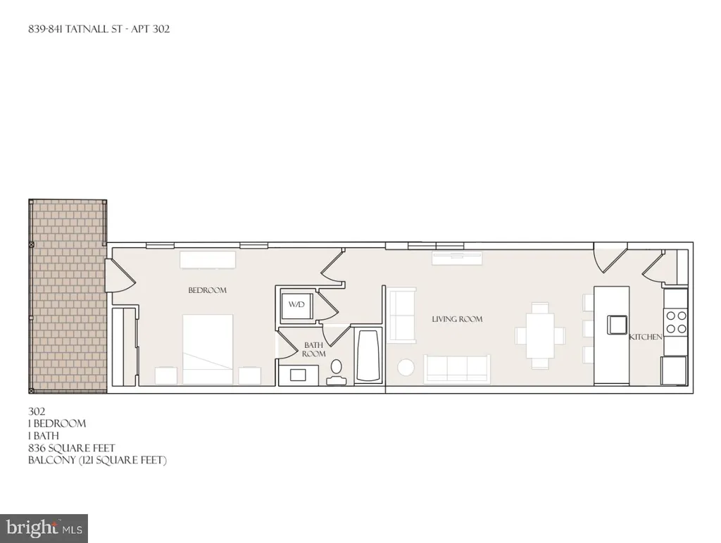 839 N Tatnall Street Unit 302, Wilmington, DE 19801
