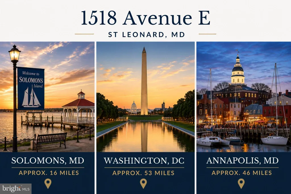 1518 Avenue E Street, Saint Leonard, MD 20685